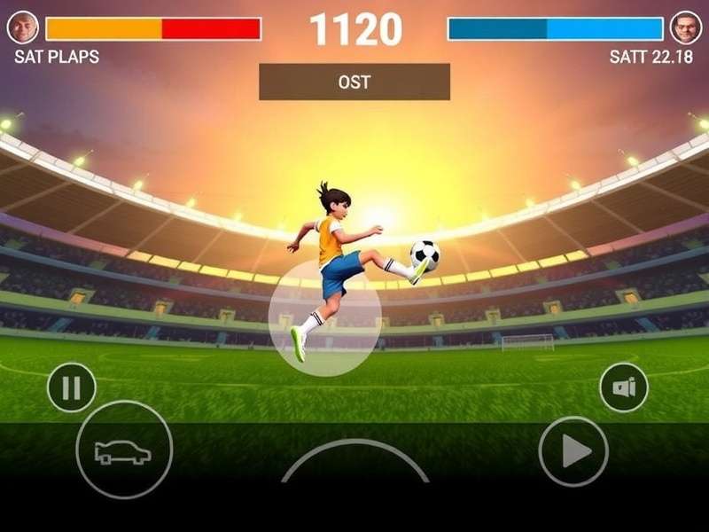 Handball Super Stars Gameplay Action