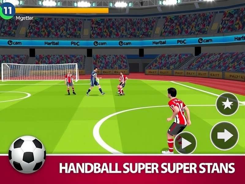 Handball Super Stars Game Screenshot
